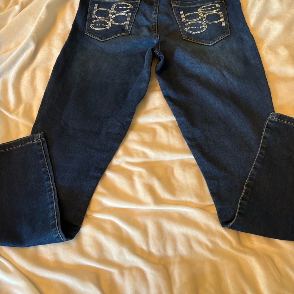 bebe Dark Blue Skinny Jeans - Slim Stretch Denim size 26